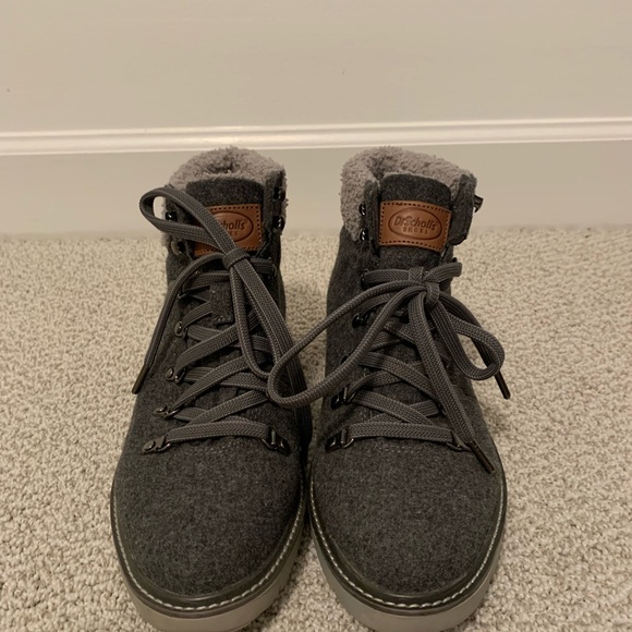 Dr. Scholl's Shoes - Women’s Gray Wool High-Top Boots